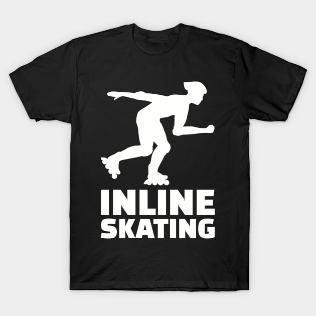 Inline skating T-Shirt by Designzz
